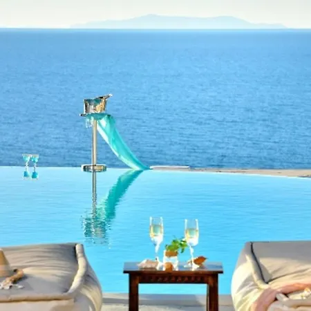 Luxurious Mykonos + Pool Villa Agios Ioannis Diakoftis